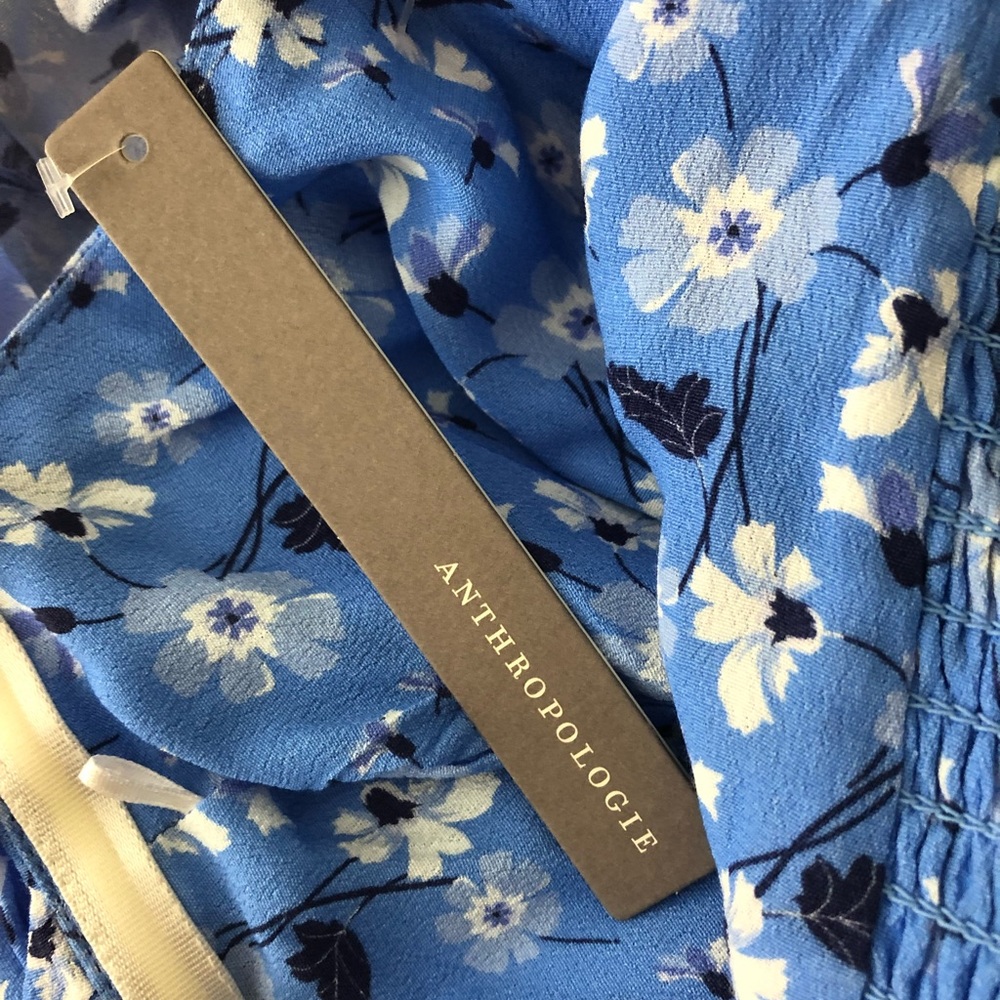 Anthropologie Yumi Kim floral tiered maxi dress NWT 8 - Picture 12 of 16